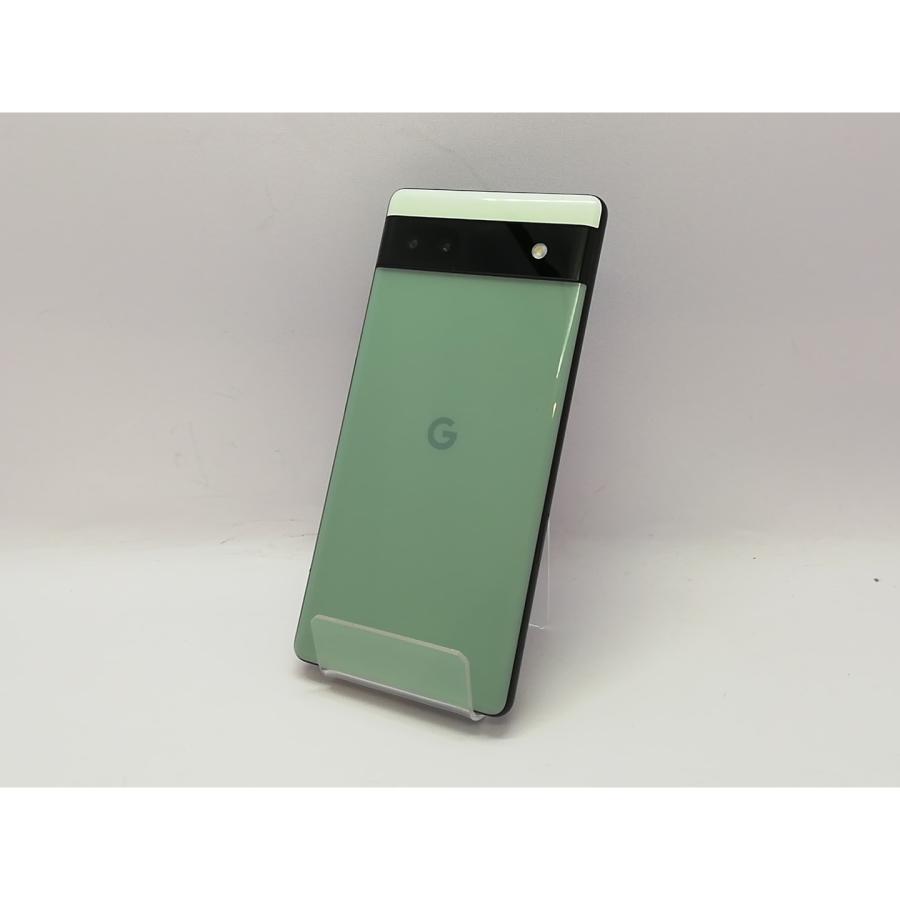 中古】Google UQmobile 【SIMフリー】 Pixel 6a セージ 6GB 128GB