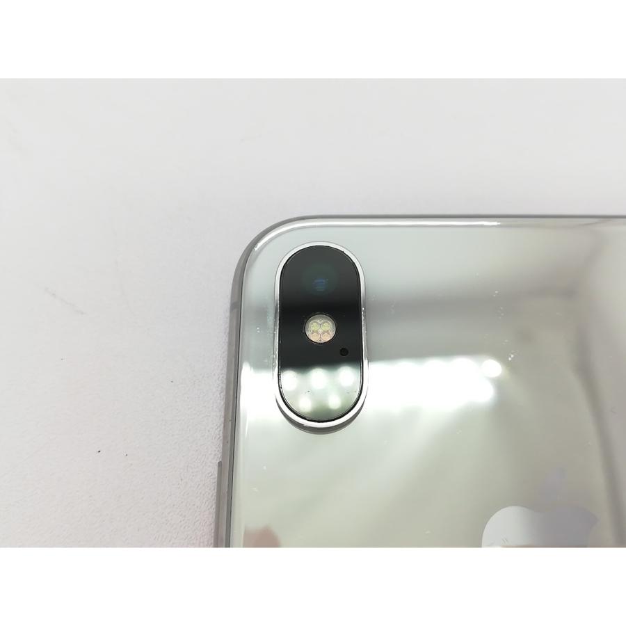 中古】Apple au 【SIMロック解除済み】 iPhone X 256GB シルバー