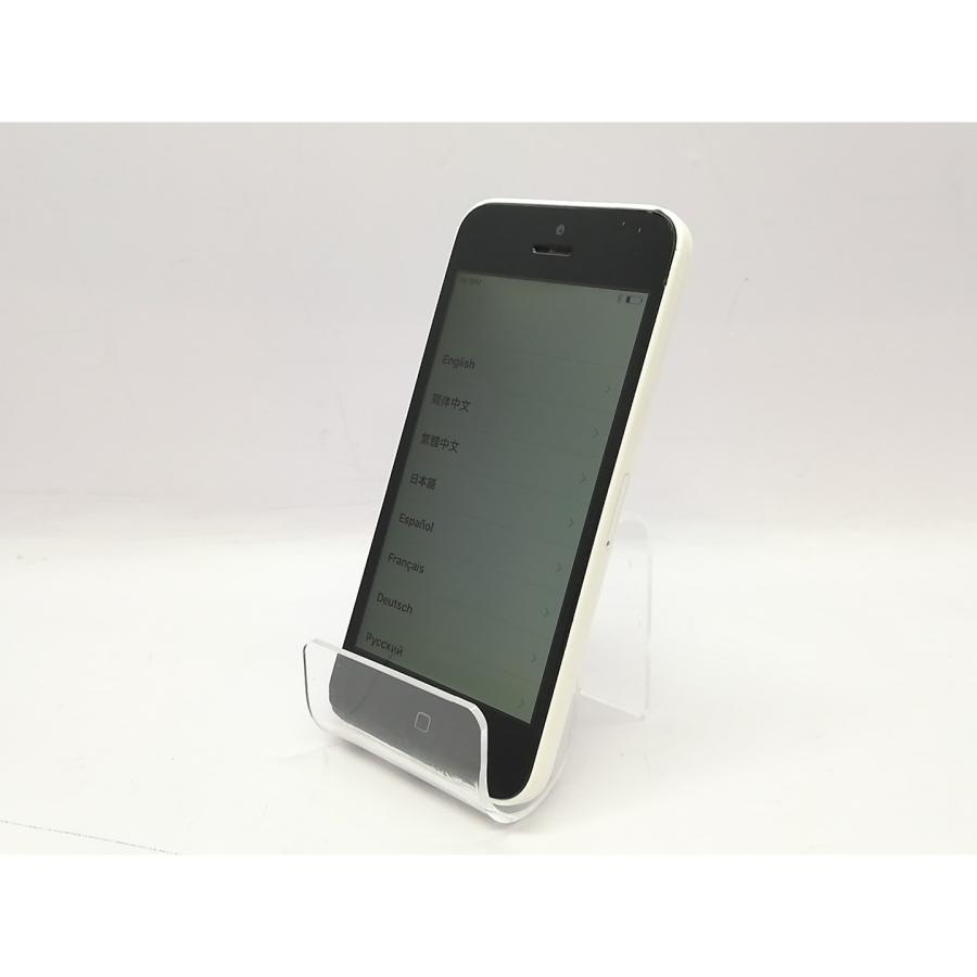 中古】Apple au iPhone 5c 32GB ホワイト MF149J/A【立川フロム中武
