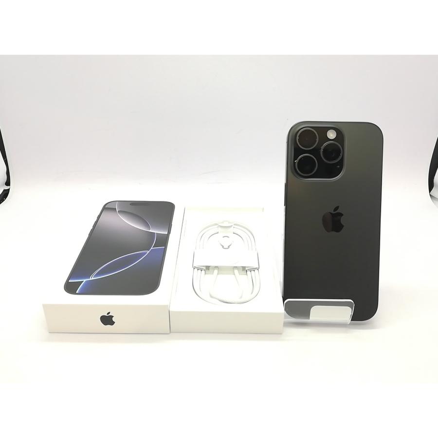 未使用】Apple 国内版 【SIMフリー】 iPhone 16 Pro 128GB ブラック