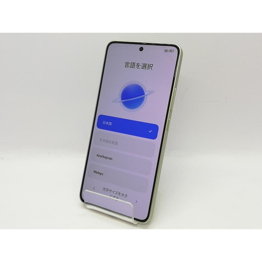 中古】Xiaomi au 【SIMフリー】 Xiaomi 14T 12GB 256GB レモングリーン