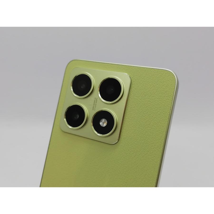 中古】Xiaomi au 【SIMフリー】 Xiaomi 14T 12GB 256GB レモングリーン