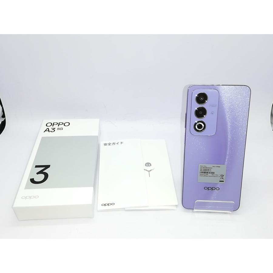 OPPO A3 5G 4GB/128GB パープル 楽天市場】[国内版SIMフリー][新品未開封] OPPO OPPO A3 5G