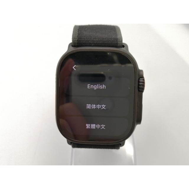 中古】Apple Apple Watch Ultra2 49mm Cellular ブラックチタニウム