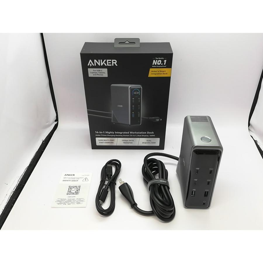 中古】Anker Anker Prime USB-C ドッキングステーション (14-in-1