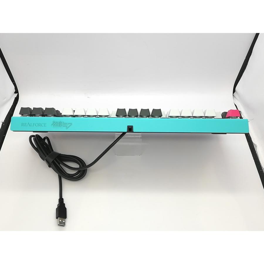 中古】東プレ REALFORCE × 初音ミク GX1 X1UCM1 [Blue-Green/45g/日本
