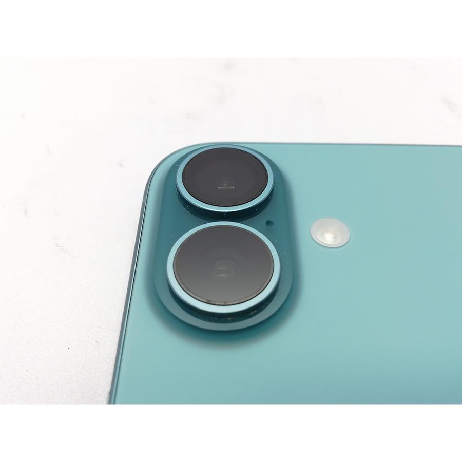 中古】Apple 国内版 【SIMフリー】 iPhone 16 256GB ティール MYE13J/A
