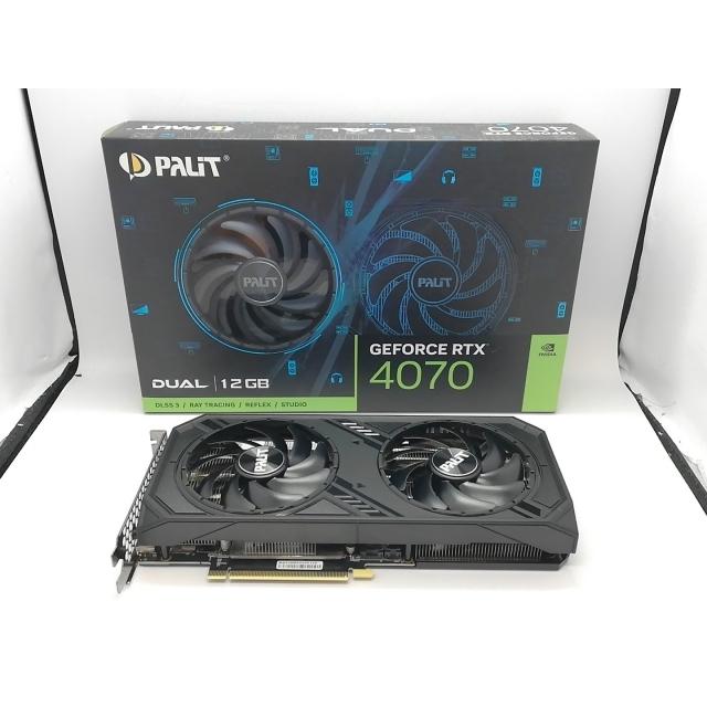 中古】Palit GeForce RTX 4070 Dual 12GB (NED4070019K9-1047D