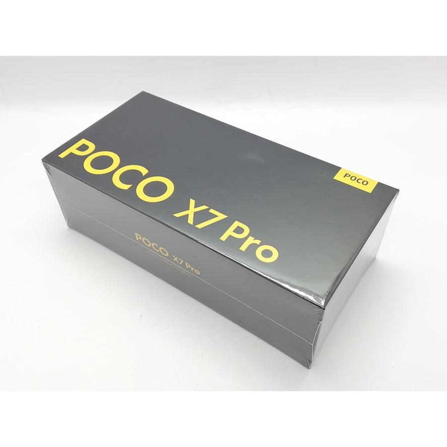 未使用】Xiaomi 国内版 【SIMフリー】 Poco X7 Pro ブラック 8GB 256GB