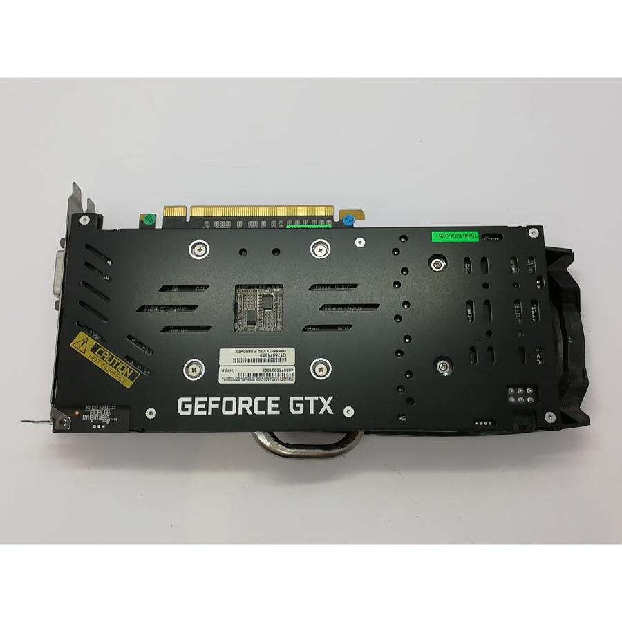 中古】玄人志向 GF-GTX1060-6GB/OC/DF GTX1060/6GB(GDDR5)/PCI-E【立川