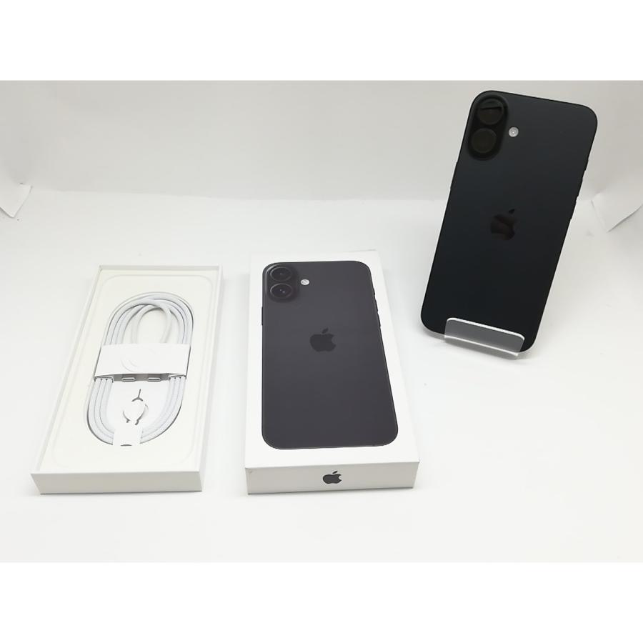 中古】Apple 国内版 【SIMフリー】 iPhone 16 Plus 256GB ブラック