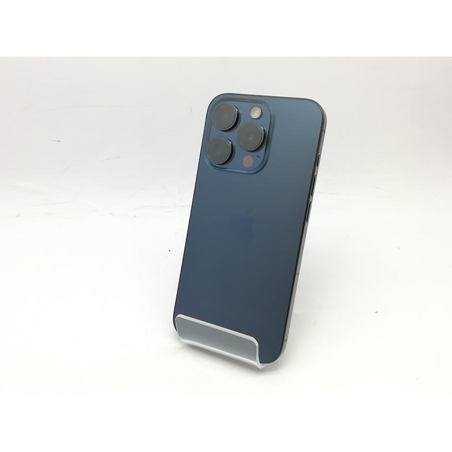 中古】Apple 国内版 【SIMフリー】 iPhone 15 Pro 128GB ブルー