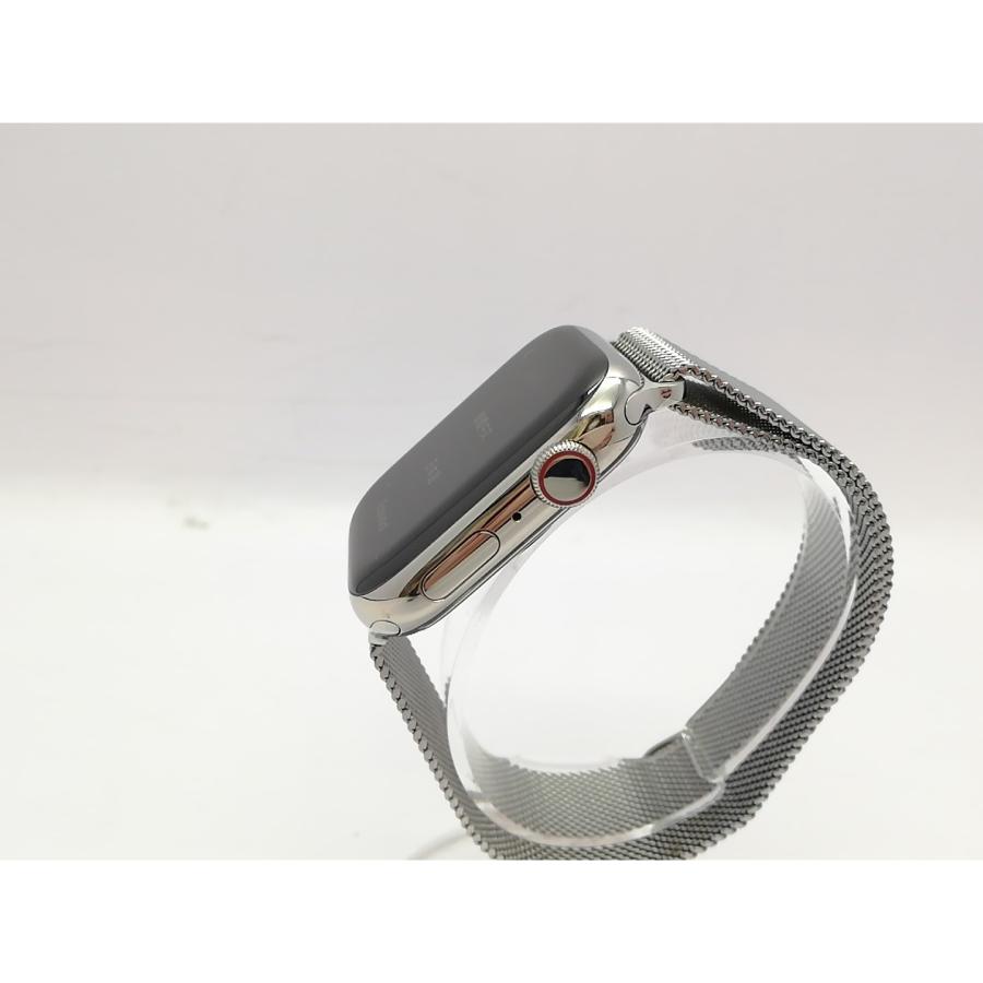 【中古】Apple Watch Series8 45mm Cellular シルバーステンレススチールケース/シルバーミラネーゼループ MNKJ3J/A【立川フロム中武】保証期間１ヶ月の画像