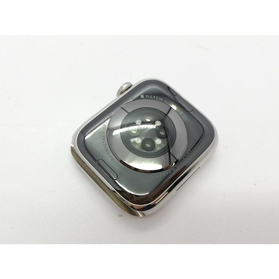 【中古】Apple Watch Series8 45mm Cellular シルバーステンレススチールケース/シルバーミラネーゼループ MNKJ3J/A【立川フロム中武】保証期間１ヶ月の画像