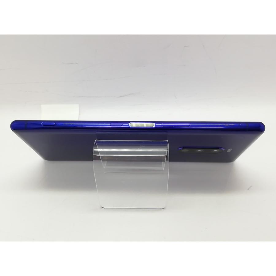 中古】SONY au 【SIMロック解除済み】 Xperia 1 SOV40 パープル【立川