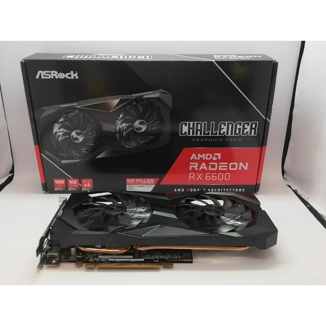 中古】ASRock Radeon RX 6600 Challenger D 8GB （RX6600 CLD 8G