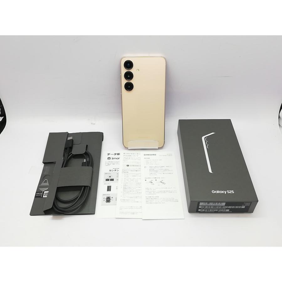 中古】SAMSUNG 国内版 【SIMフリー】 Galaxy S25 ピンクゴールド 12GB