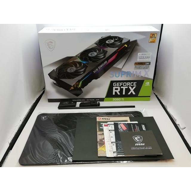 中古】MSI GeForce RTX 3080 Ti SUPRIM X 12G RTX3080Ti/12GB(GDDR6X