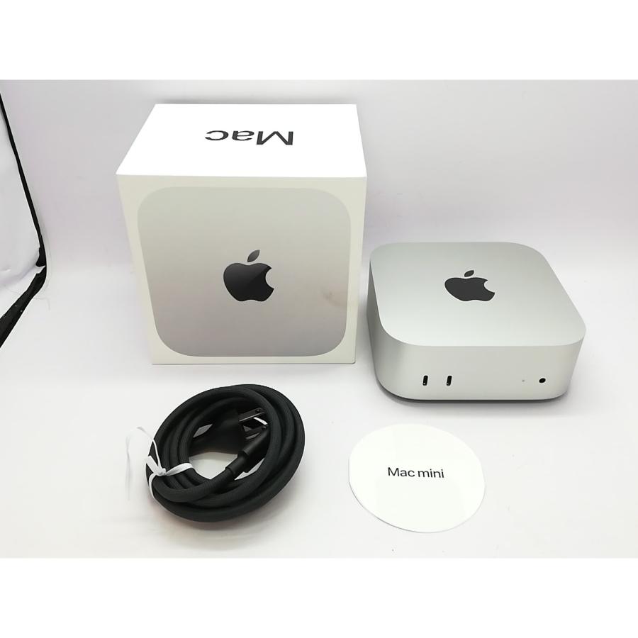 中古】Apple Mac mini M4(CPU:10C/GPU:10C) 16GB/256GB シルバー