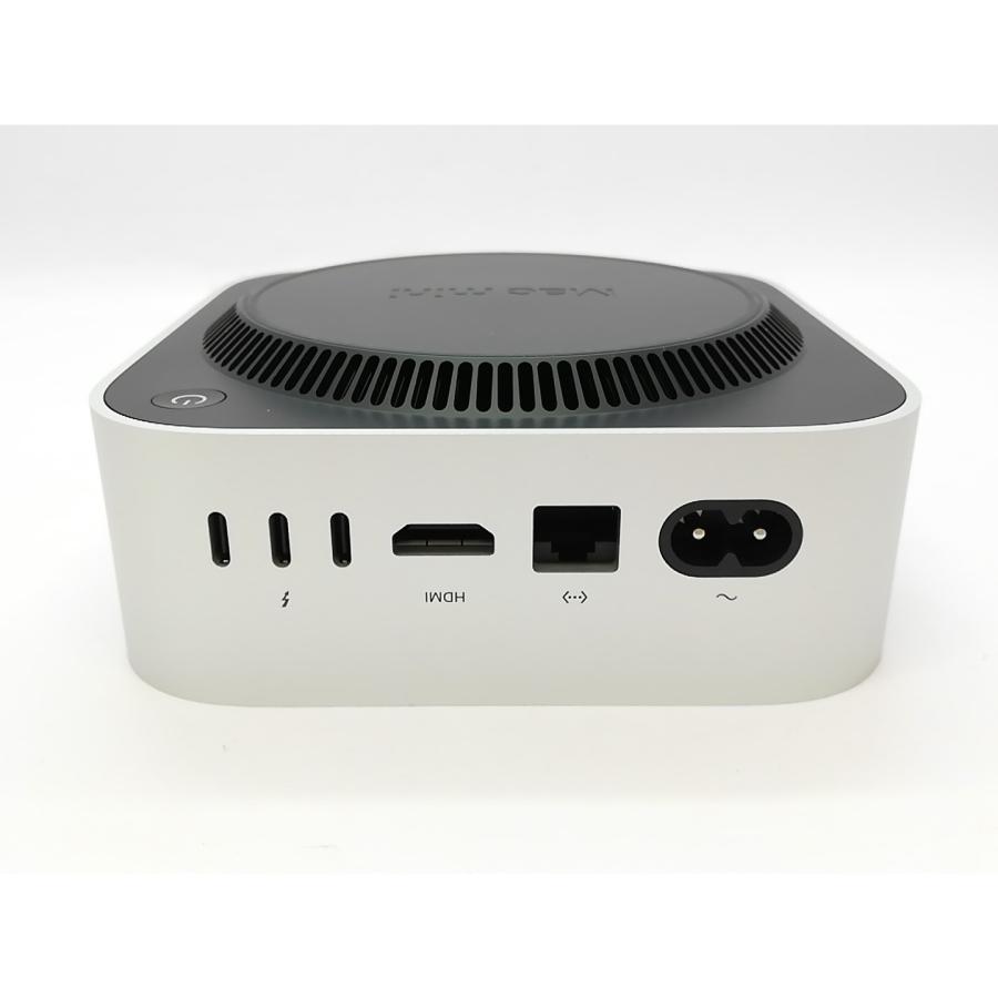 中古】Apple Mac mini M4(CPU:10C/GPU:10C) 24GB/512GB シルバー