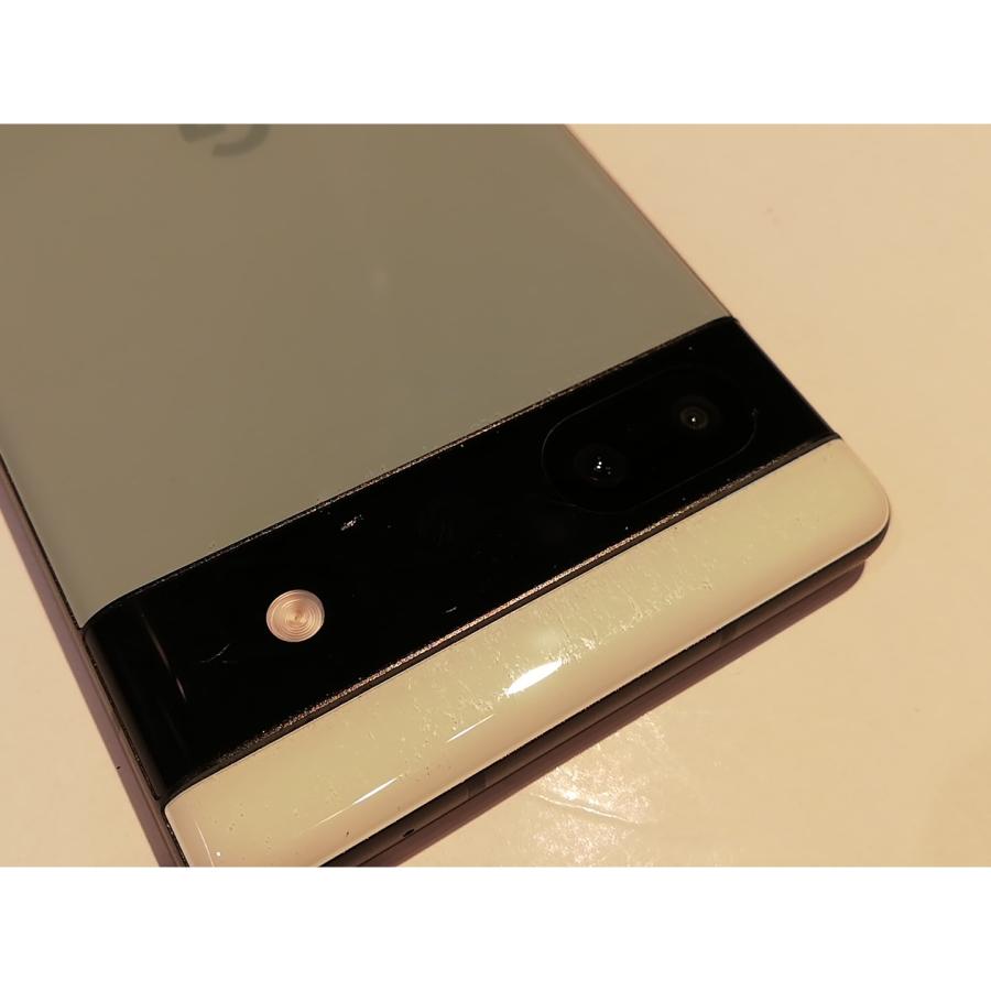 中古】Google au 【SIMフリー】 Pixel 6a セージ 6GB 128GB GB17L