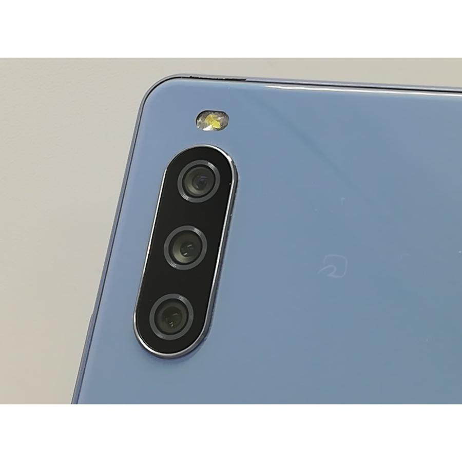 中古】SONY docomo 【SIMロック解除済み】 Xperia 10 III ブルー 6GB