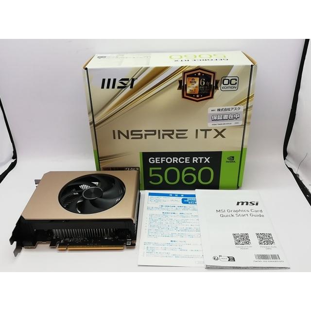 MSI GeForce RTX5060 8G OC 新品未使用 MSI GeForce RTX5060 8G OC 新品未使用 Amazon | 【Amazon.co.jp限定