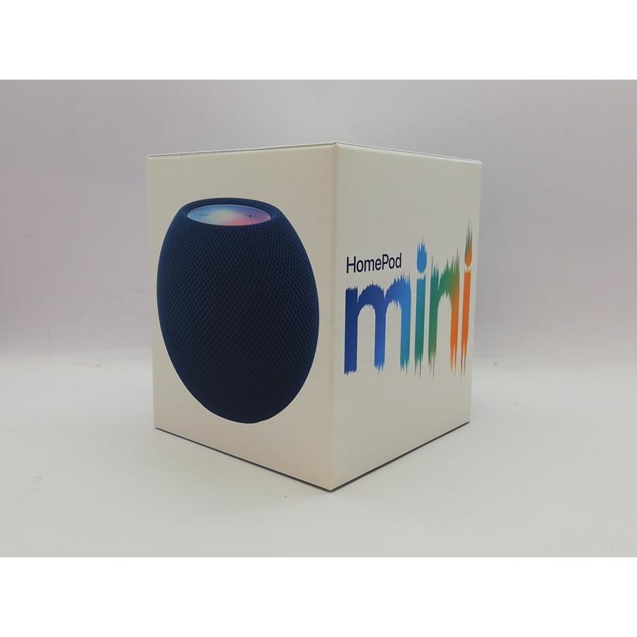 未使用】Apple HomePod mini ブルー MJ2C3J/A【立川フロム中武】保証