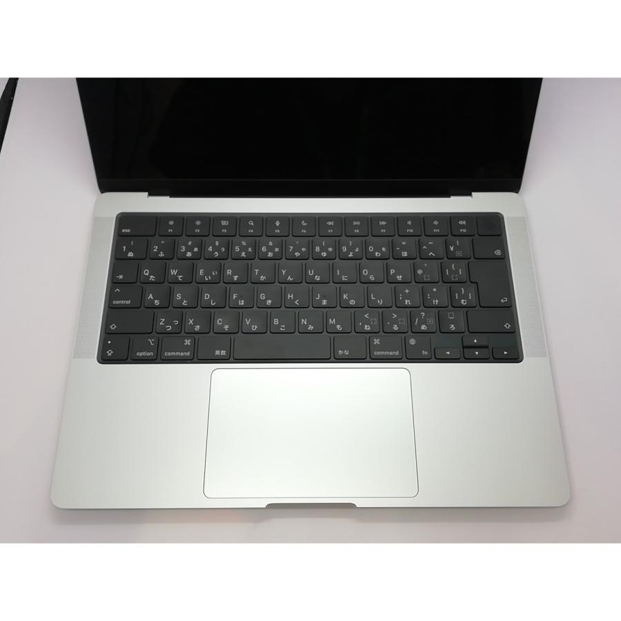 【中古】Apple MacBook Pro 14インチ M1 Pro(CPU:8C/GPU:14C) 16GB/512GB シルバー MKGR3J/A (14インチ, 2021)【立川フロム中武】保証期間１ヶ月【ランクB】の画像