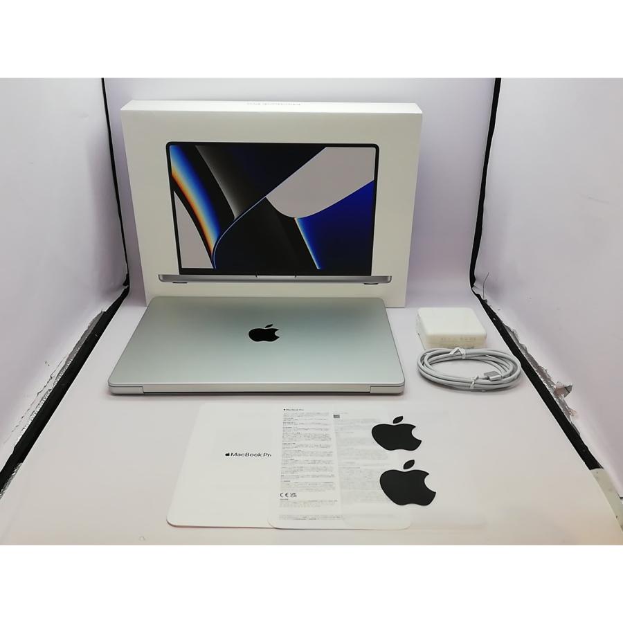 【中古】Apple MacBook Pro 14インチ M1 Pro(CPU:8C/GPU:14C) 16GB/512GB シルバー MKGR3J/A (14インチ, 2021)【立川フロム中武】保証期間１ヶ月【ランクB】の画像