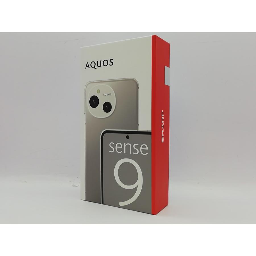 新品　未開封　AQUOS sense9 SH-M29 ホワイト　SIMフリー 未使用】SHARP 国内版 【SIMフリー】 AQUOS sense9 ホワイト 8GB 256GB
