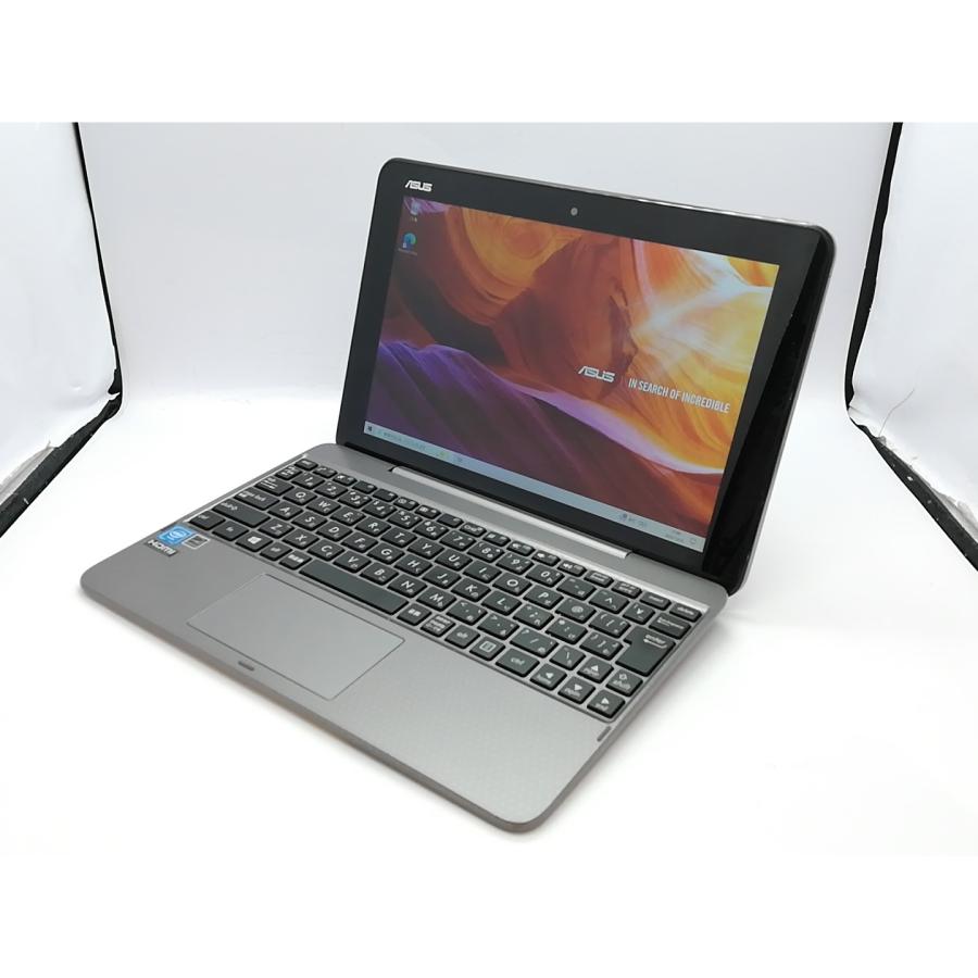 【美品】ASUS TransBook T101HA メタルグレー 本体 中古】TransBook T101HA T101HA-G128 グレーシアグレー【Atom X5-Z8350