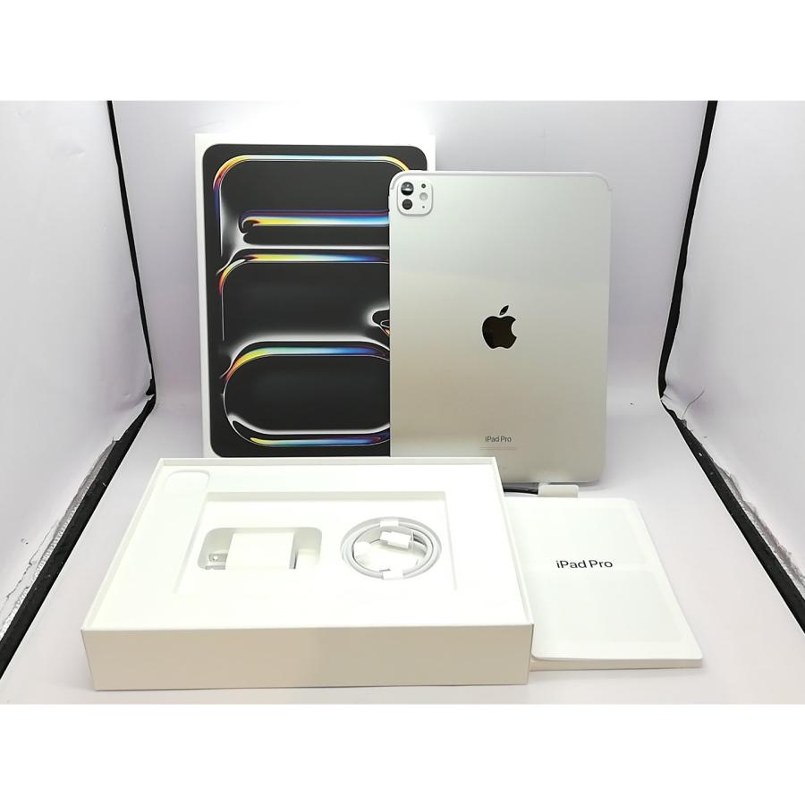 中古】Apple 【Wi-Fi】 11インチ iPad Pro（M4/2024） 256GB シルバー