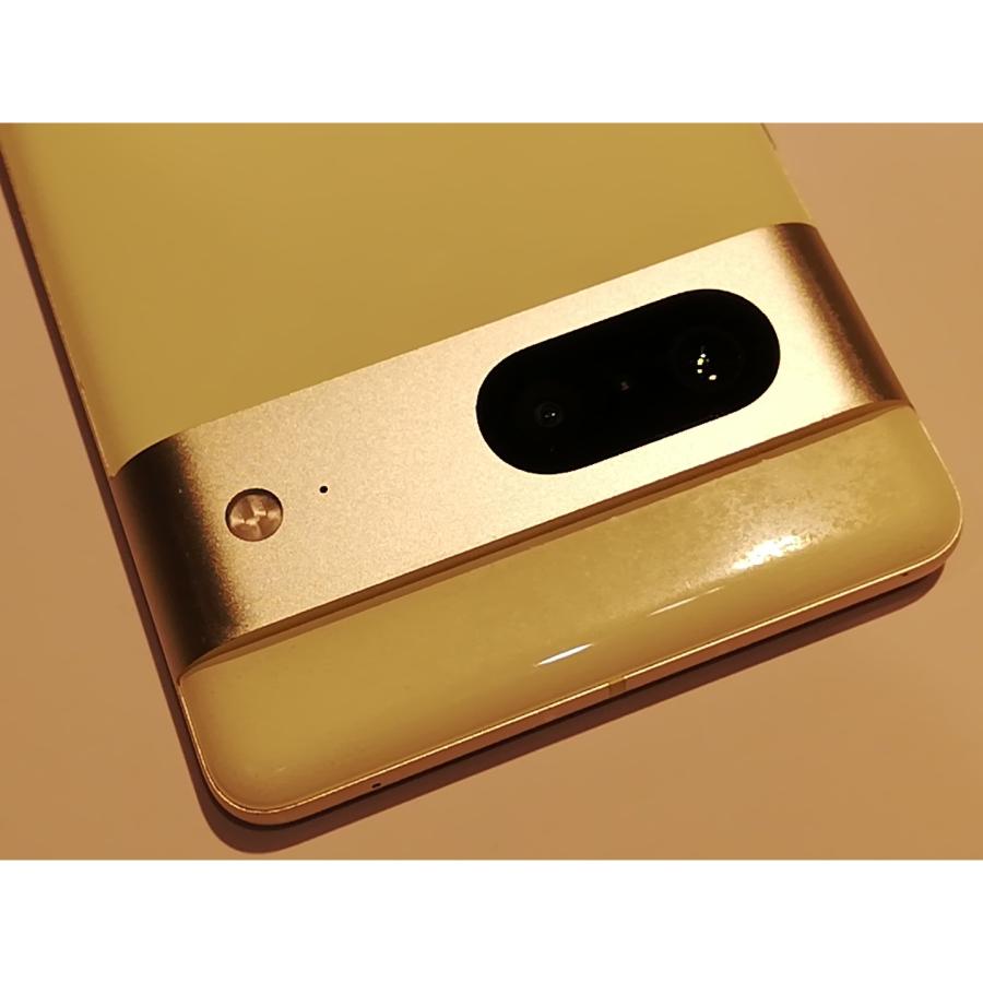 中古】Google au 【SIMフリー】 Pixel 7 レモングラス 8GB 128GB G03Z5