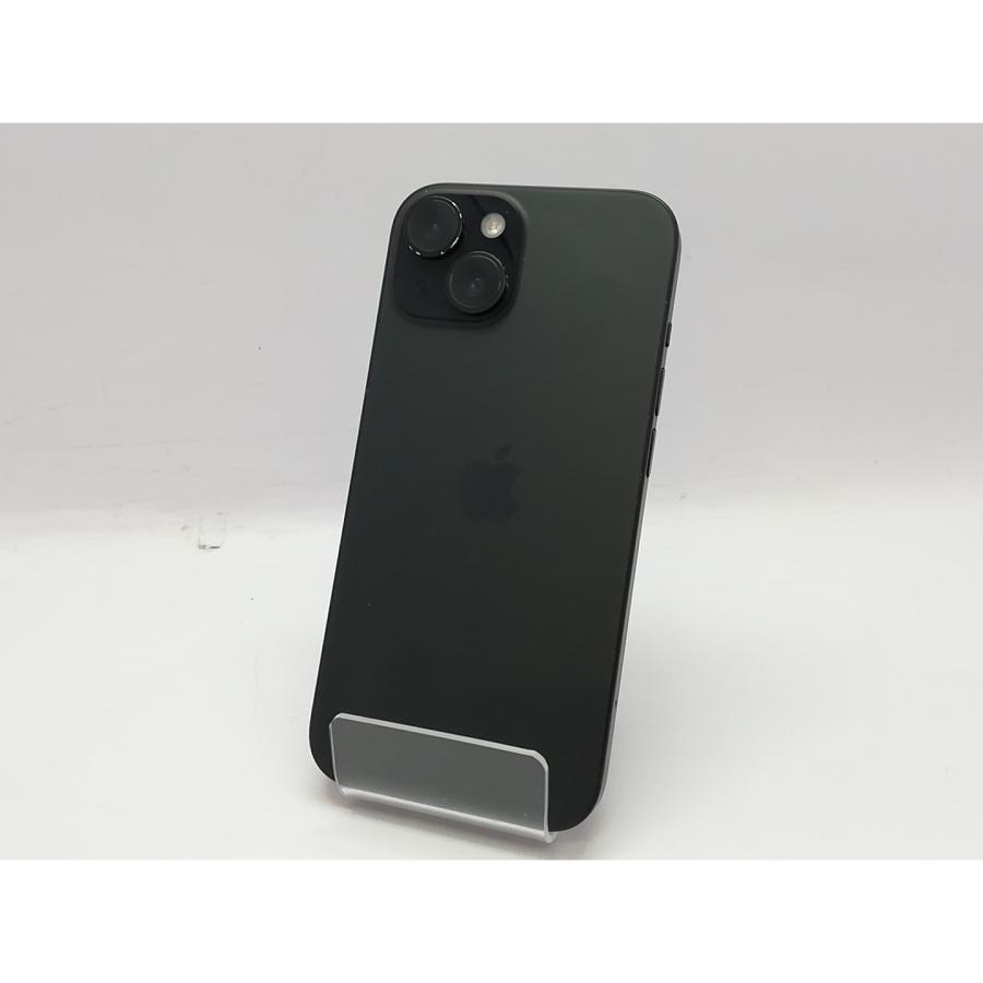 中古】Apple 国内版 【SIMフリー】 iPhone 15 256GB ブラック MTMN3J/A