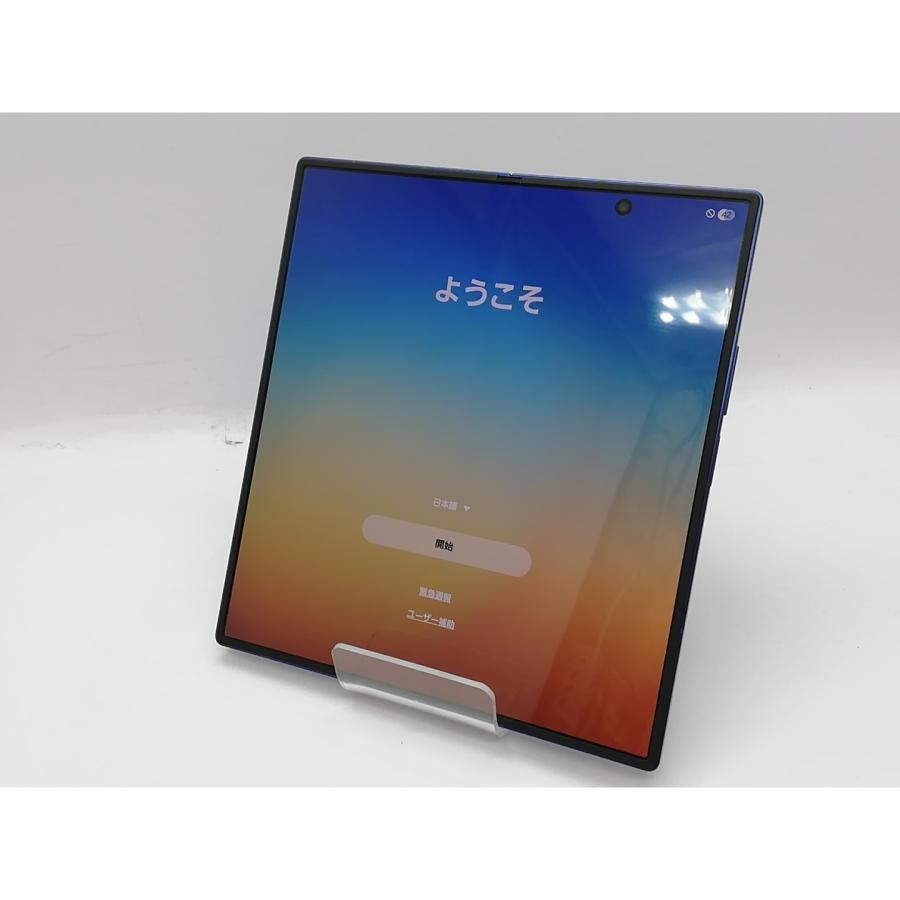 中古】SAMSUNG 国内版 【SIMフリー】 Galaxy Z Fold7 ブルーシャドウ