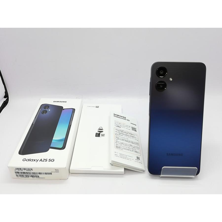 Samsung Galaxy A25 5G UQ ブラック 未使用 未使用】SAMSUNG UQmobile 【SIMフリー】 Galaxy A25 5G ブラック 4GB
