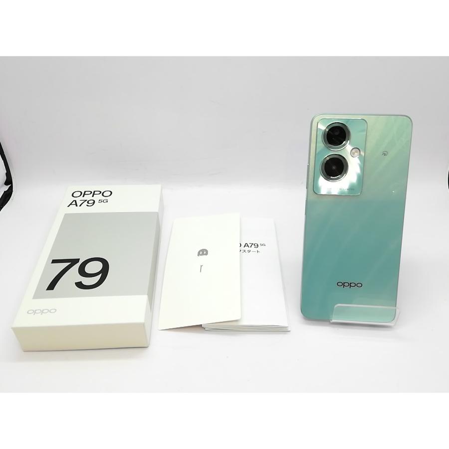 中古】Oppo ymobile 【SIMフリー】 OPPO A79 5G 4GB 128GB グロー