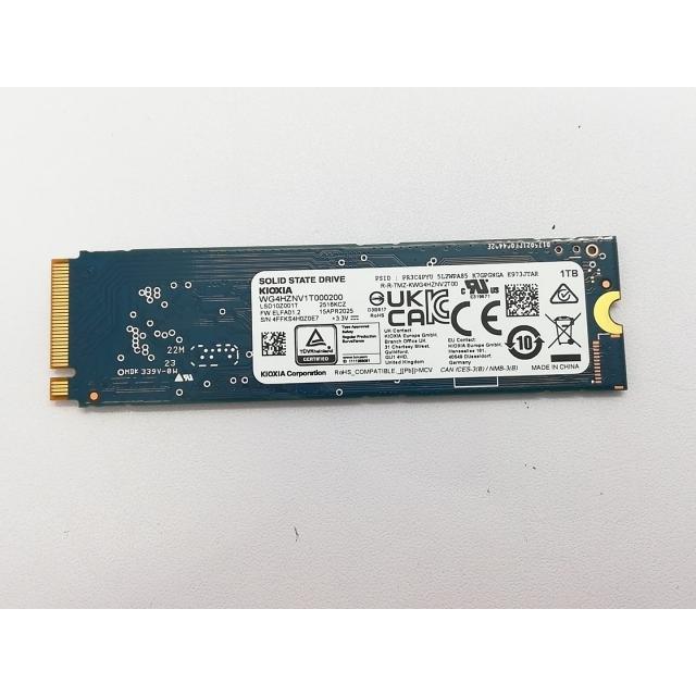 中古】KIOXIA EXCERIA PLUS G3 SSD-CK1.0N4PLG3N 1TB/M.2 2280(PCIe4.0