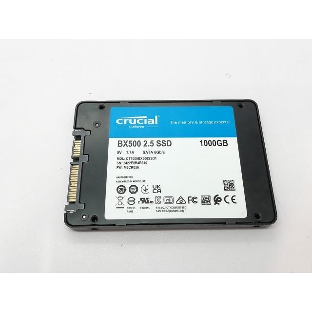 中古】Crucial BX500(CT1000BX500SSD1) 1TB/SSD/6GbpsSATA【立川フロム