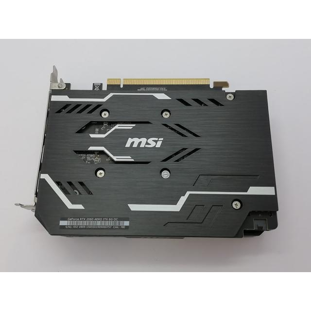 中古】MSI GeForce RTX 2060 AERO ITX 6G OC RTX2060/6GB(GDDR6)/PCI-E
