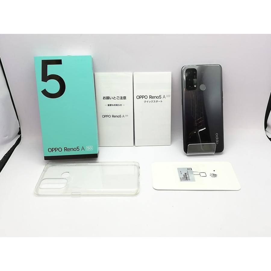 OPPO Reno5a 5G対応eSIM対応 Y!mobile版 SIMフリー 中古品OPPO RENO 5a