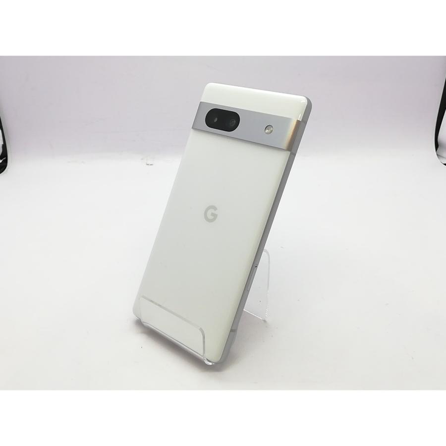 中古】Google au 【SIMフリー】 Pixel 7a スノー 8GB 128GB G82U8
