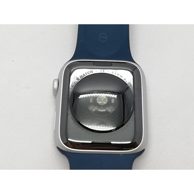 中古】Apple Apple Watch SE 44mm GPS シルバー/スポーツバンド アビス 