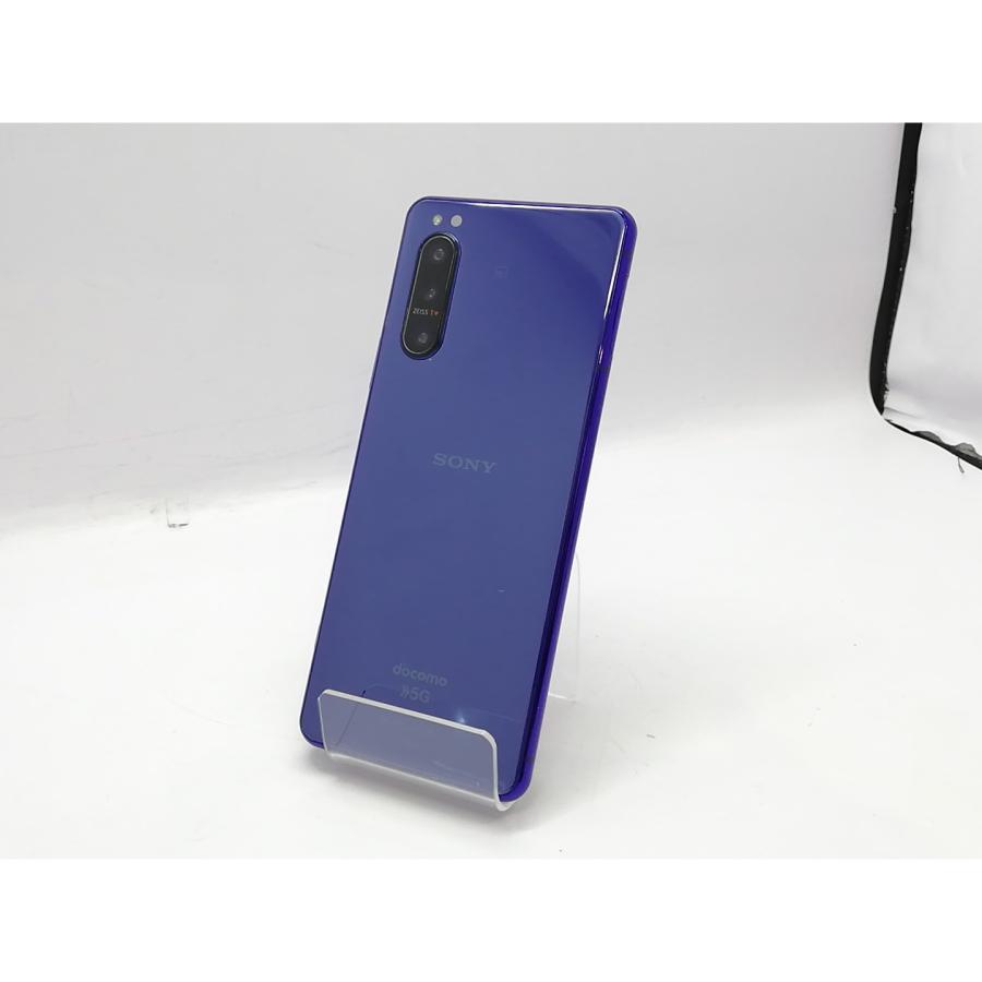 中古】SONY docomo 【SIMロック解除済み】 Xperia 5 II ブルー 8GB