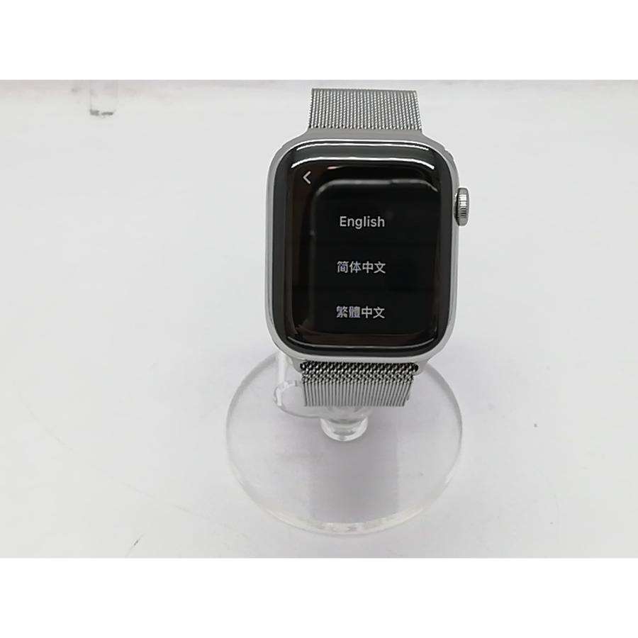 中古】Apple Watch Series9 45mm Cellular シルバーステンレス