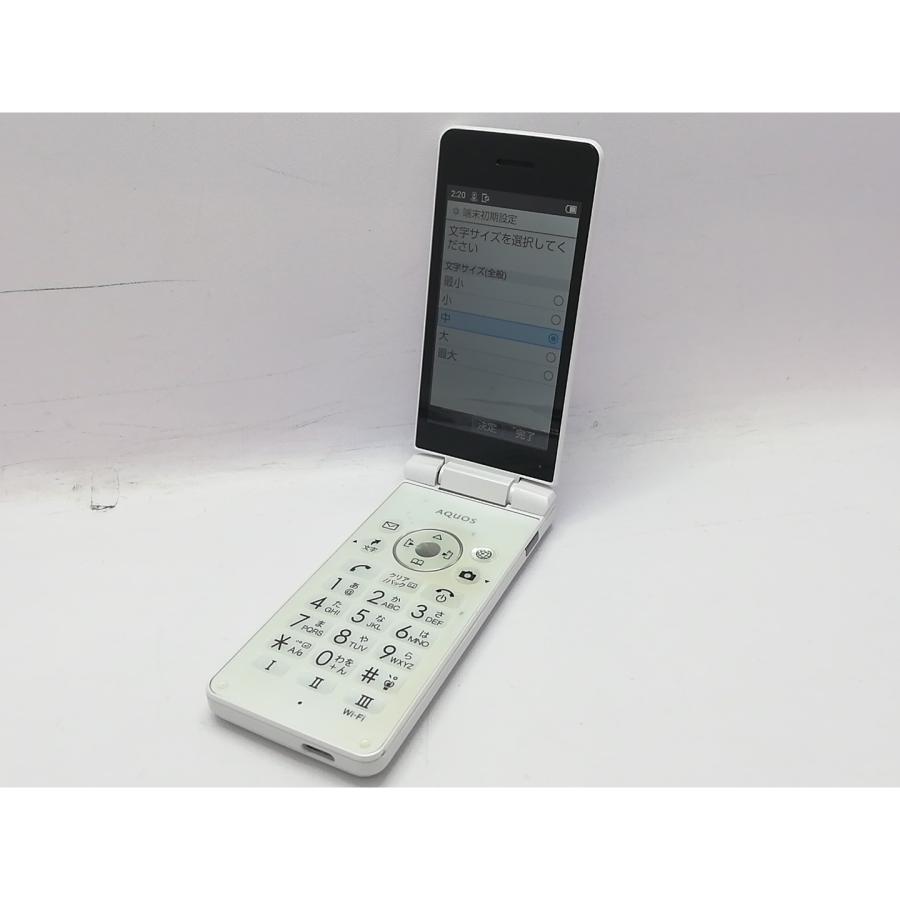 SoftBank AQUOS ケータイ4 A205SH ホワイト 中古品　現状品 中古】SHARP SoftBank 【SIMフリー】 AQUOS ケータイ4 A205SH ホワイト