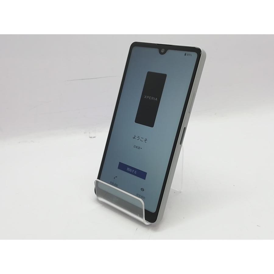 中古】SONY au 【SIMフリー】 Xperia Ace III グレー 4GB 64GB SOG08