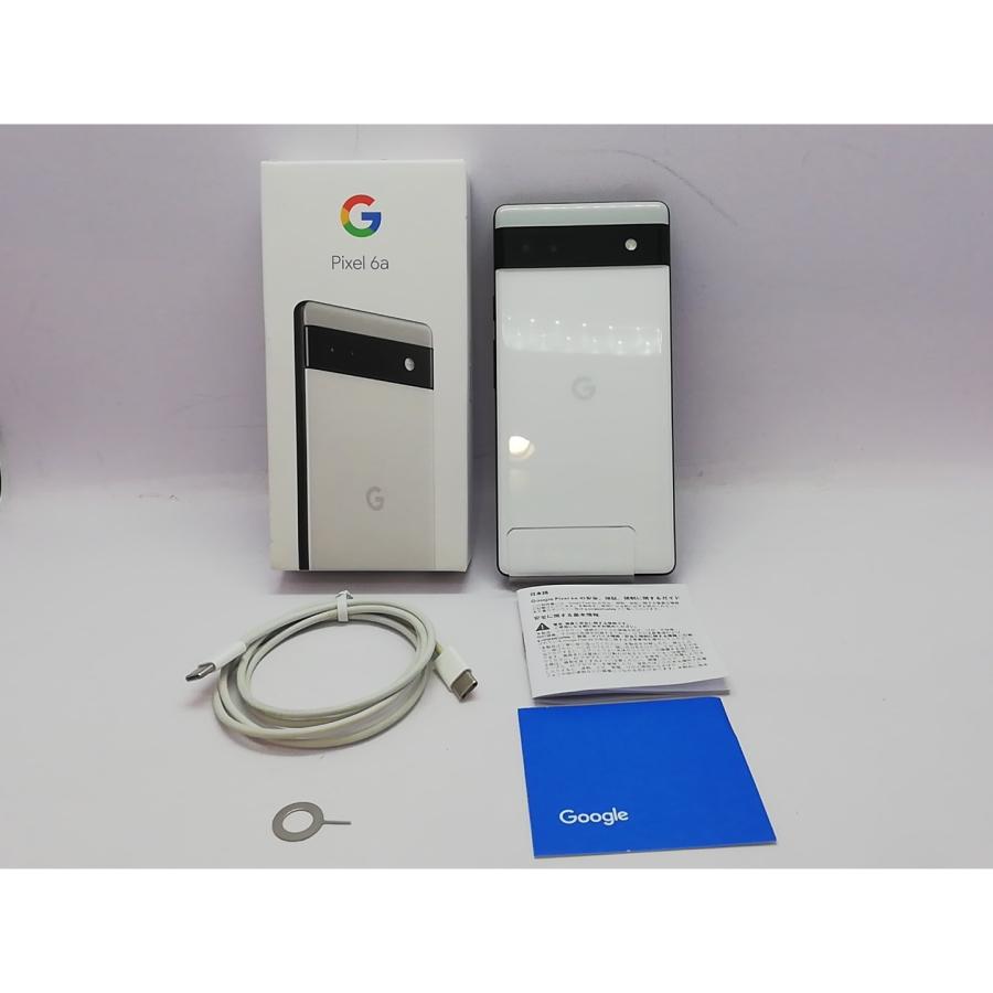 スマホ 【】Google au 【SIMフリー】 Pixel 6a チョーク 6GB 128GB