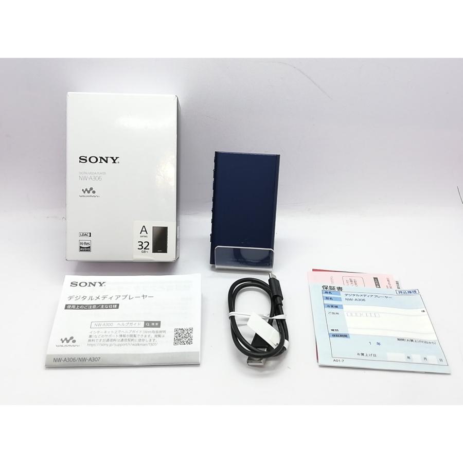 中古】SONY WALKMAN(ウォークマン) NW-A306(L) 32GB ブルー【立川